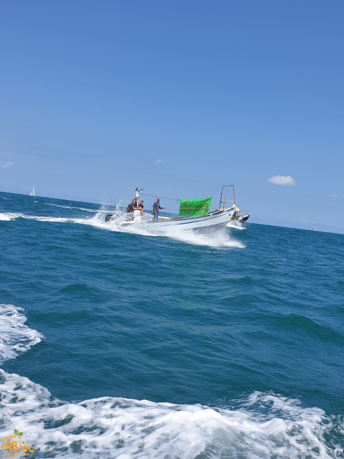  فيديو: انطلاق قافلة زوارق الصيادين البحر رزقنا وموروثنا 3 من ميناء يافا